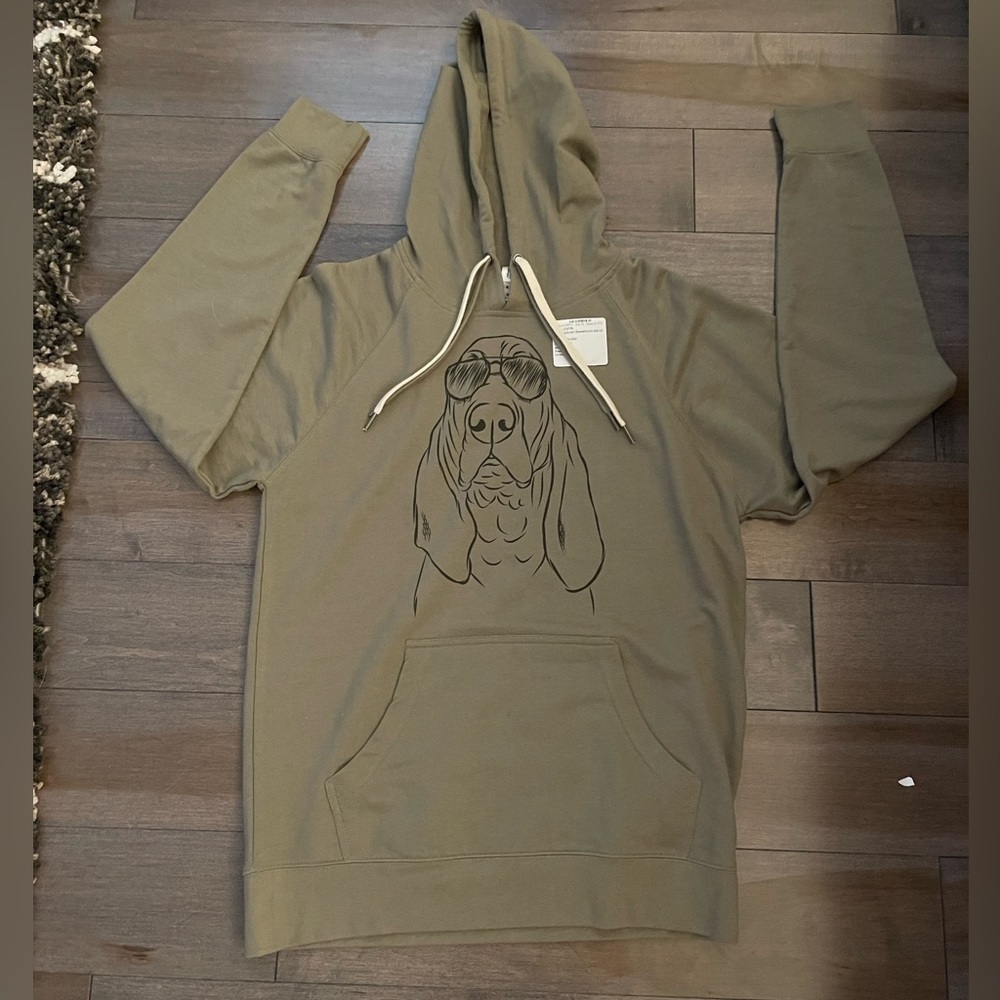 Inkopious Bloodhound Sweatshirt Size Medium